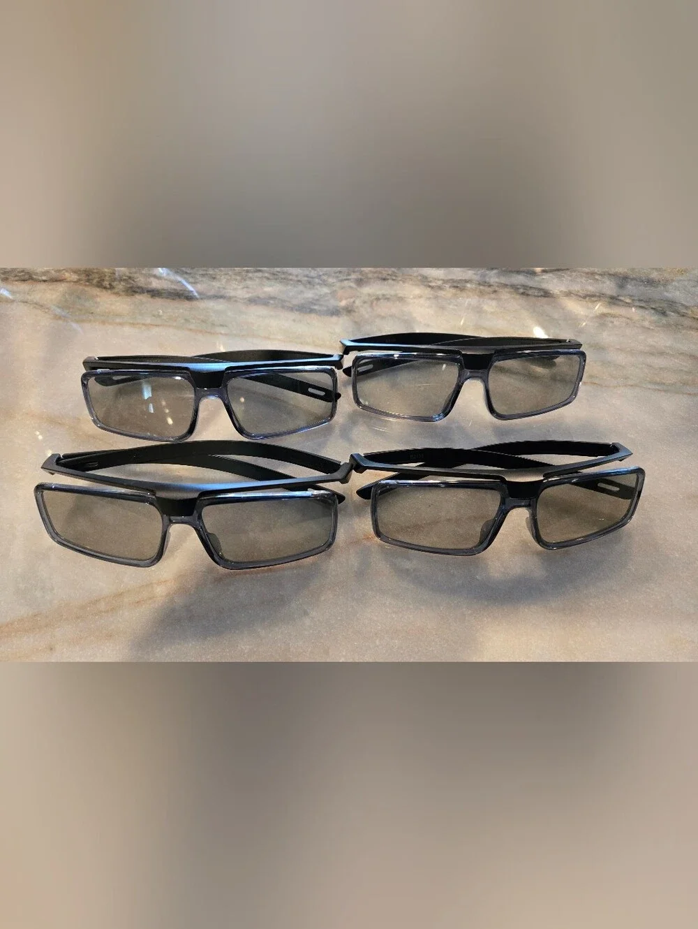 4 Pairs Sony 3D Glasses